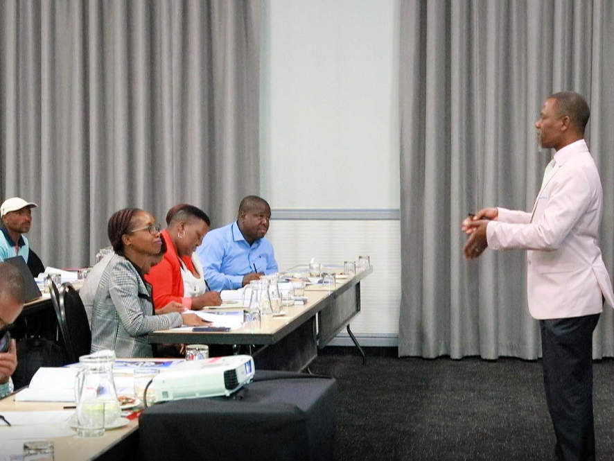 School SGB delegates at a Mhangwana workshop